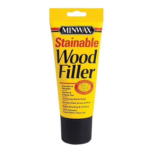 Minwax 6 Oz Natural Stainable Wood Filler Interior / Exterior Wood